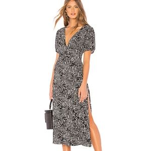 Free People black and white print dress